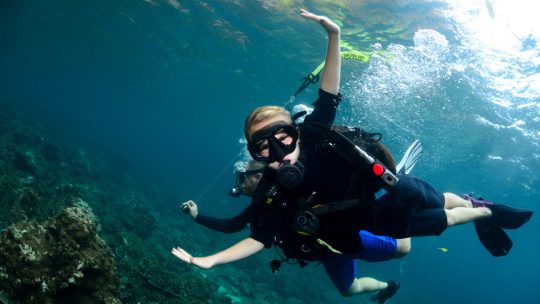 SSI Junior open water diver course at Koh Lanta. Thailand dive.