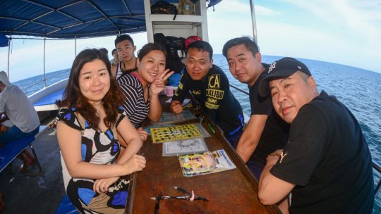 Koh Lanta scuba diver Thailand
