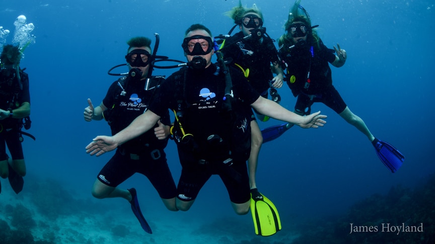 Koh Lanta diving courses, best scuba in Thailand