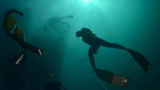 AIDA freediving master course koh lanta thailand