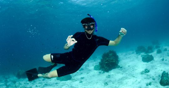 Koh Lanta discover freediving depth in Thailand