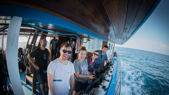 Divemaster course koh lanta Thailand