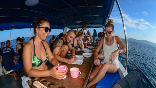 Cours plongeur Advanced Open Water, koh lanta, Thaîlande