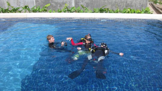 Course Plongeur sauveteur rescue à Koh Lanta