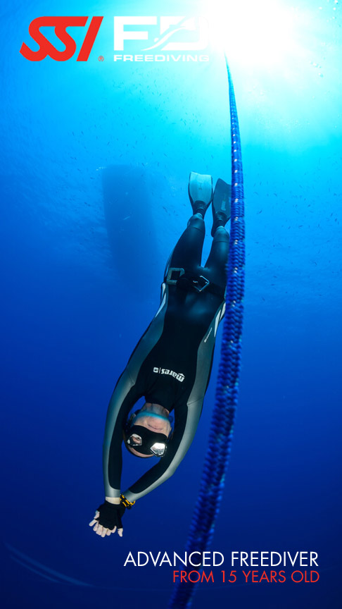 SSI advanced freediver course at Koh Lanta. Thailand freedive