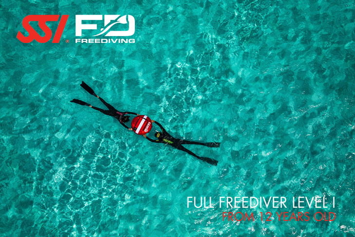 SSI freediver level 1 course in koh lanta. Thailand freedive.