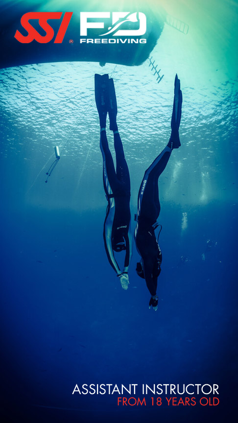 SSI pro instructor assistant course at Koh Lanta. Thailand freedive