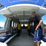 scuba small and fast catamaran