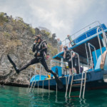 Dive deck from blue planet divers epic boat