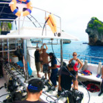 Luxury big scuba catamaran only in Koh Lanta Thailand