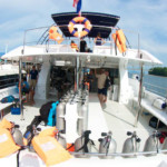 Luxury big scuba catamaran only in Koh Lanta Thailand